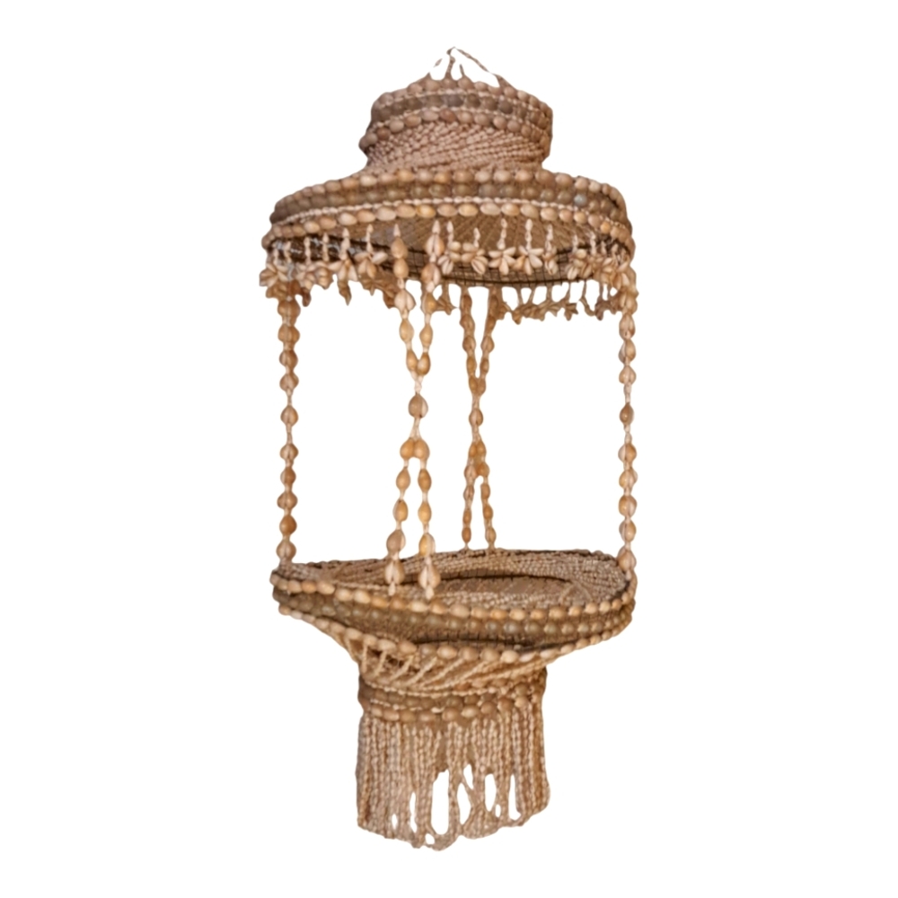 Vintage Shell Plant Hanger